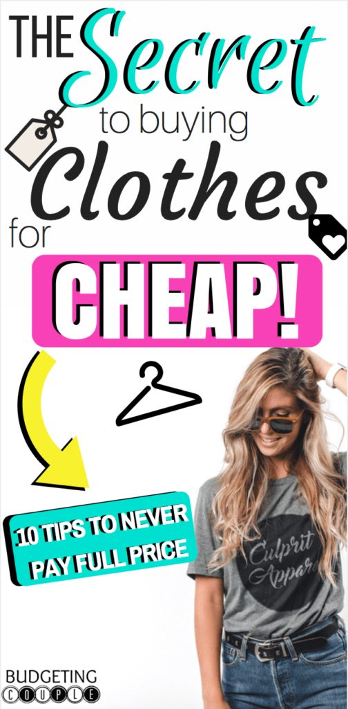 How To Save Money On Clothes Never Pay Full Price For Fashion
