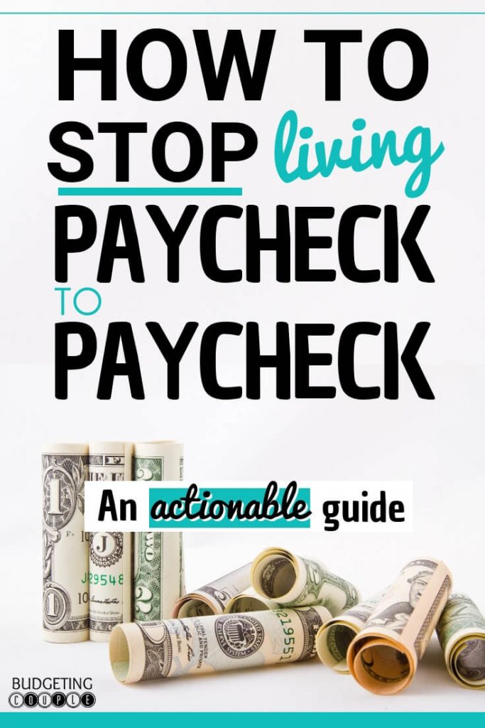 How to stop living paycheck, save money every month