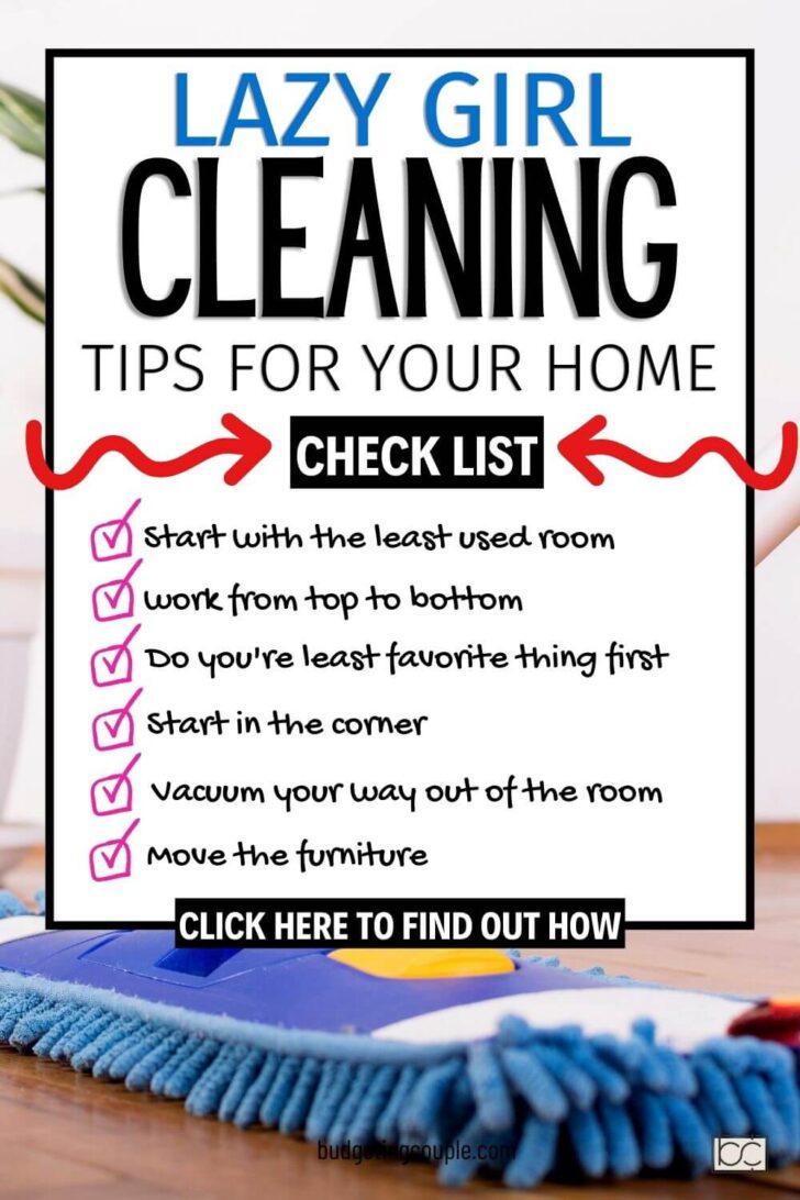 Spring cleaning and decluttering checklist (Best house cleaning tips and tricks)