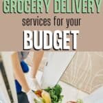grocery delivery budget