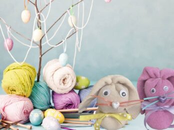 DIY Easter Sock Bunny Kids Craft