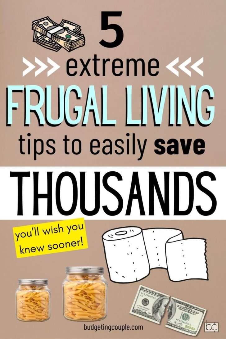 The Best Money Tips for Frugal Living! Quick Ways to Save Money.