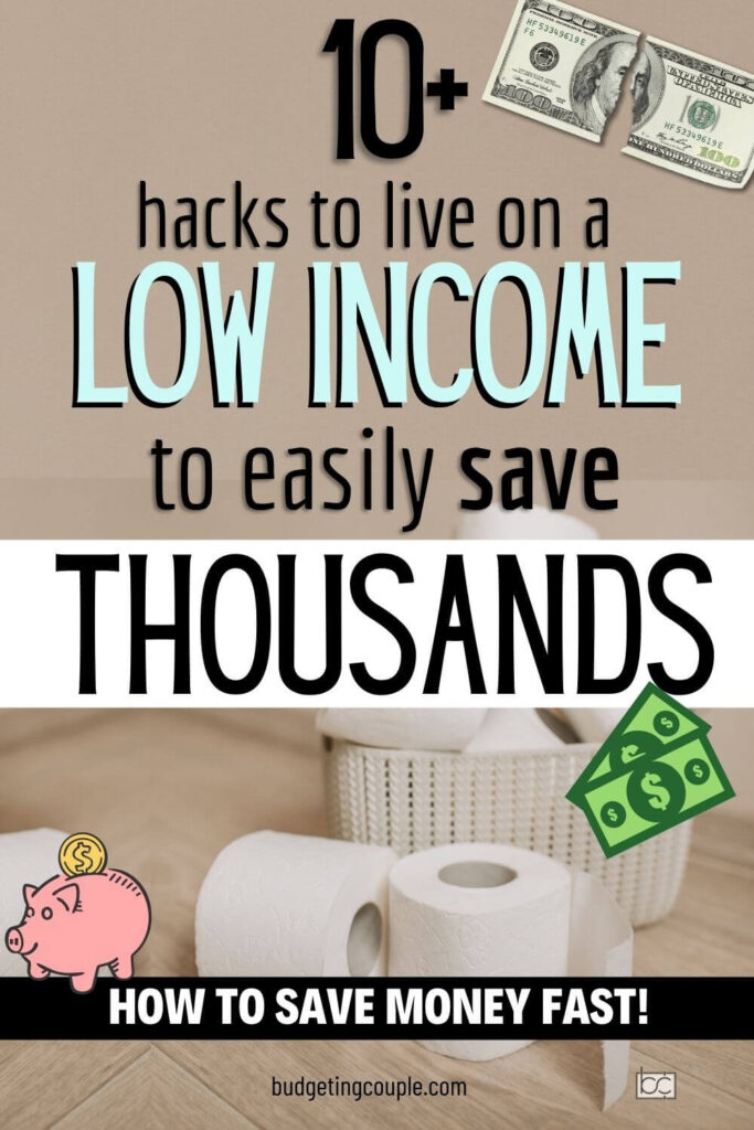 How to Save Money on a Low Income (best money saving tips) - Budgeting ...