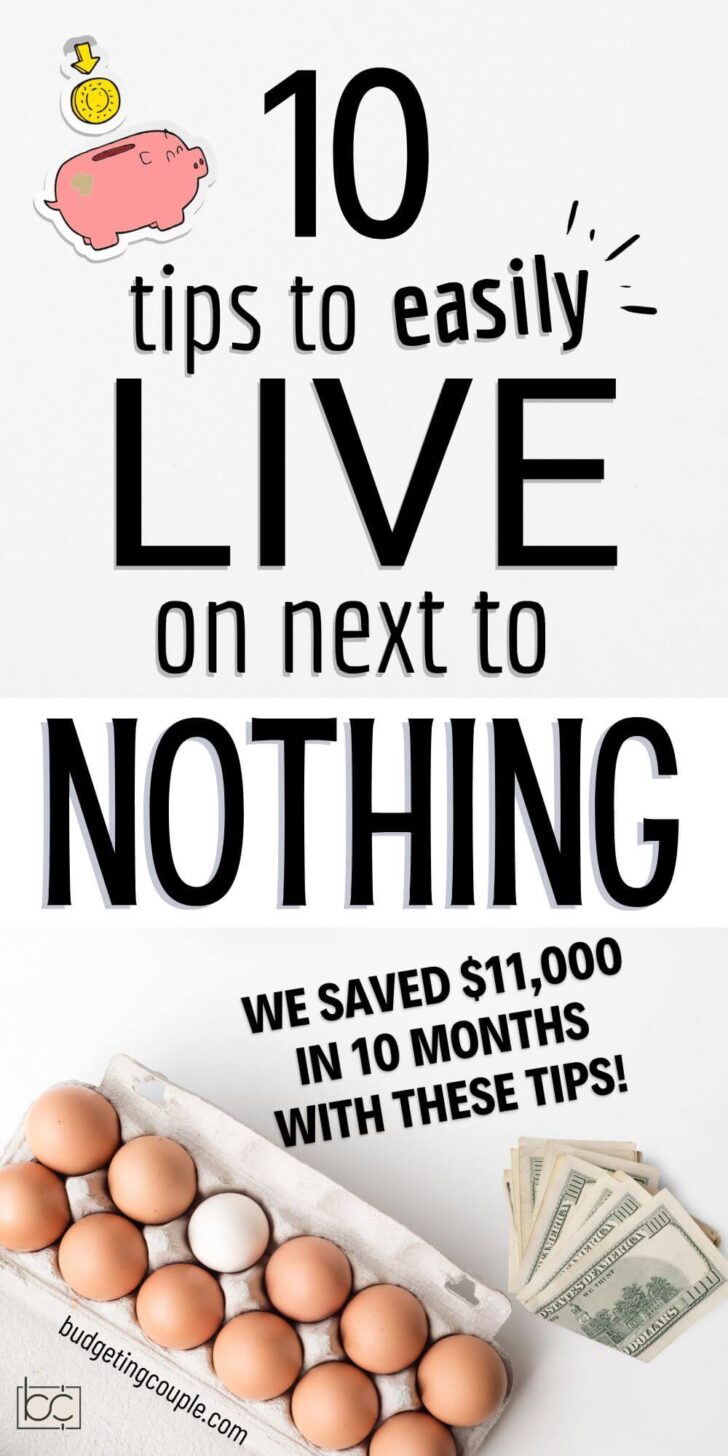 Best Easy ways to Save Money fast on a low income (live on next to nothing)
