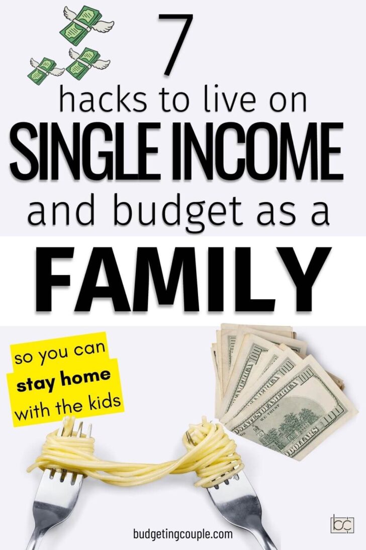 Best Ways to Save Money Fast on One Income! Saving Money on a Tight Budget.