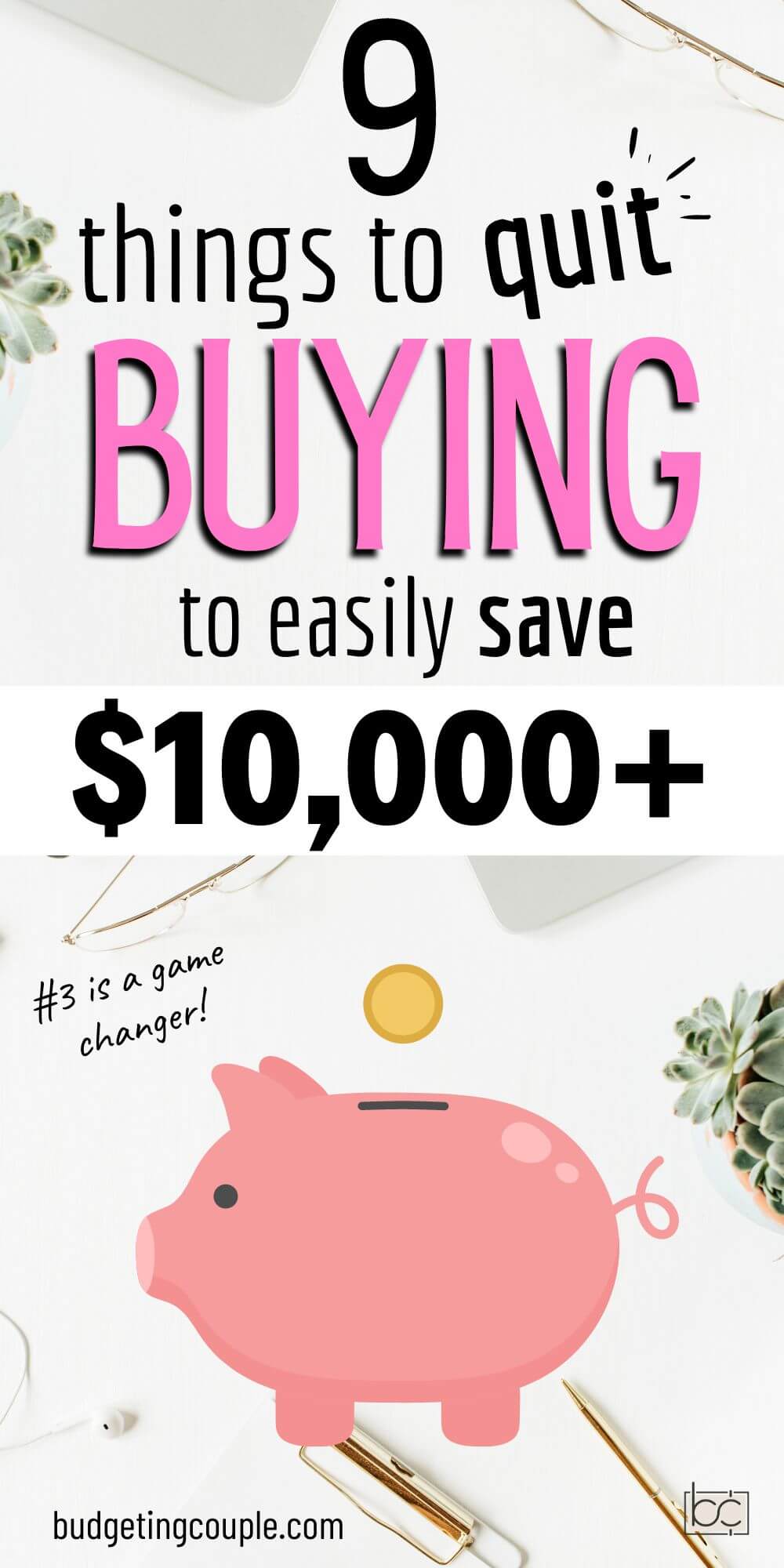 9 Things to Stop Buying to Save Money Fast - Budgeting Couple