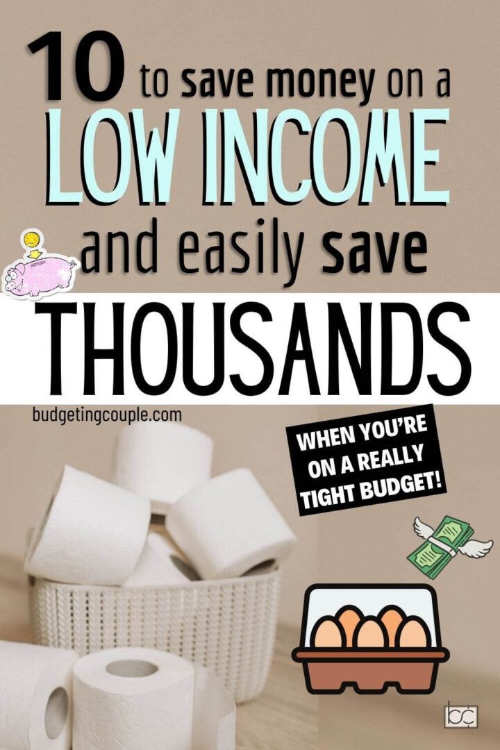 How to Save Money on a Low Income (best money saving tips) - Budgeting ...