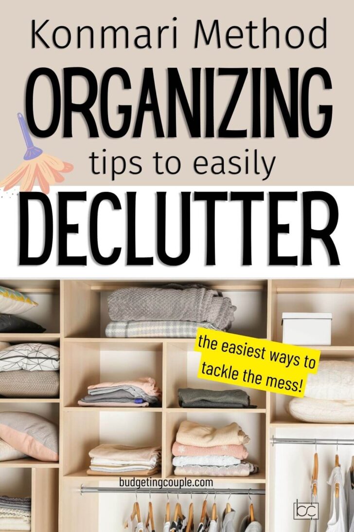 Declutter and Organize Your Home Tips! Marie Kondo Clothes Hacks.
