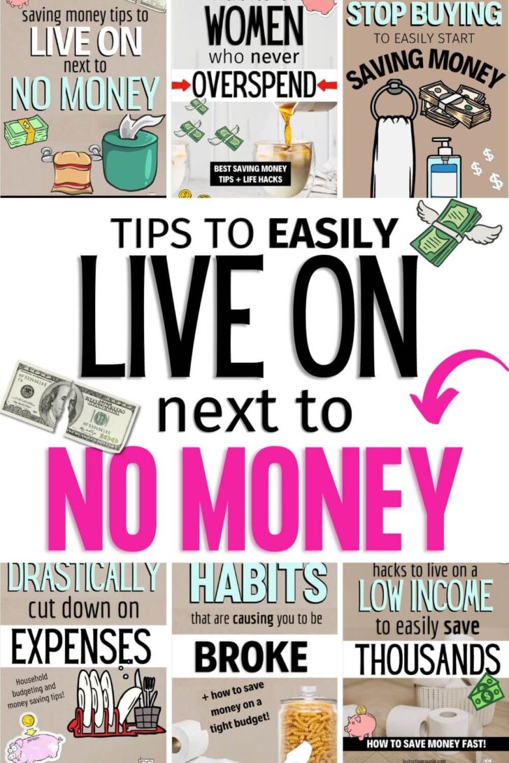 How to Live on Next to Nothing! Budget Saving Tips.