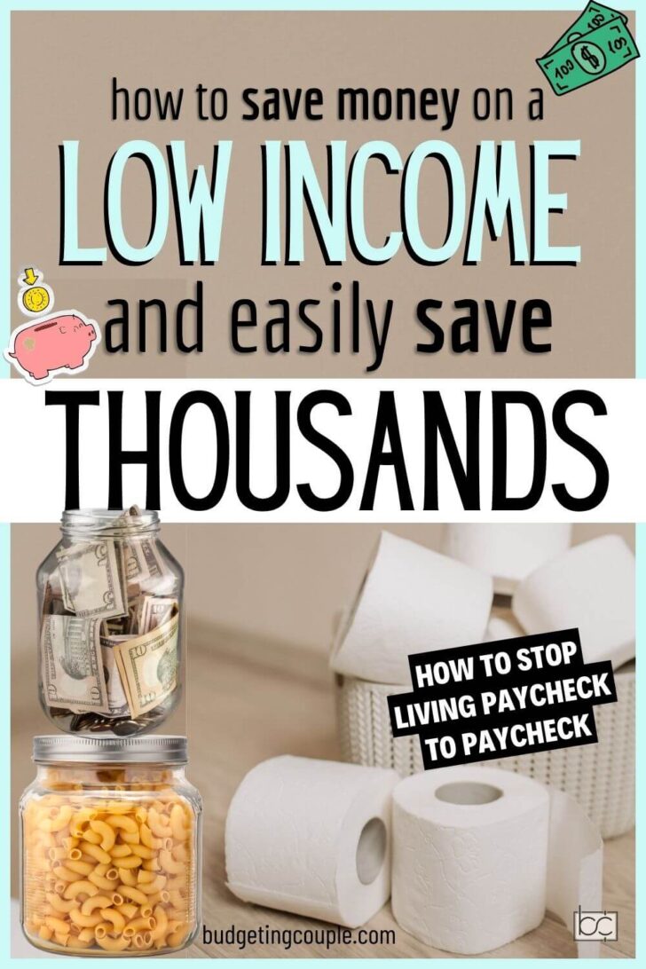 Budgeting Tips to Save Money Fast! Low Income Frugal Living Hacks.