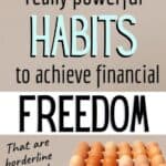 habits to achieve financial freedom