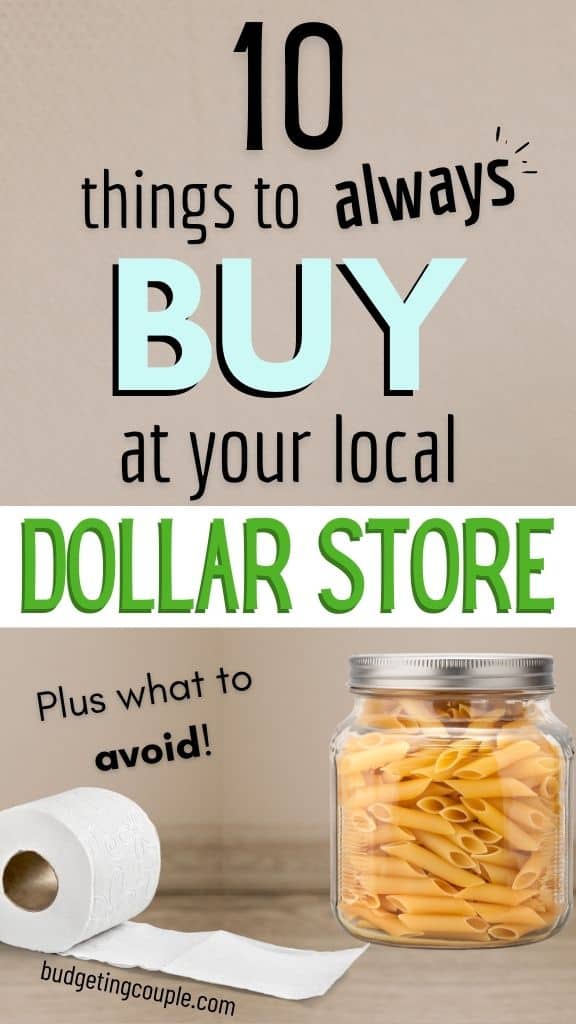 10 Things to Buy at Dollar Tree (and 5 Things to Avoid) Budgeting Couple