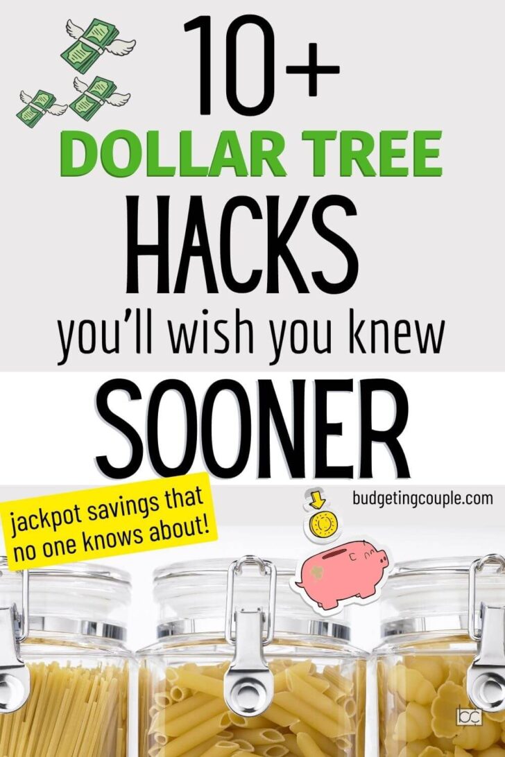 Easy Dollar Tree Store Hacks! Frugal Living Tips.