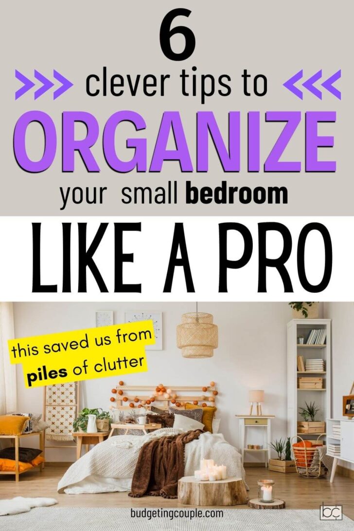 Small Room Organizing Hacks! Tidy Bedroom Tips.
