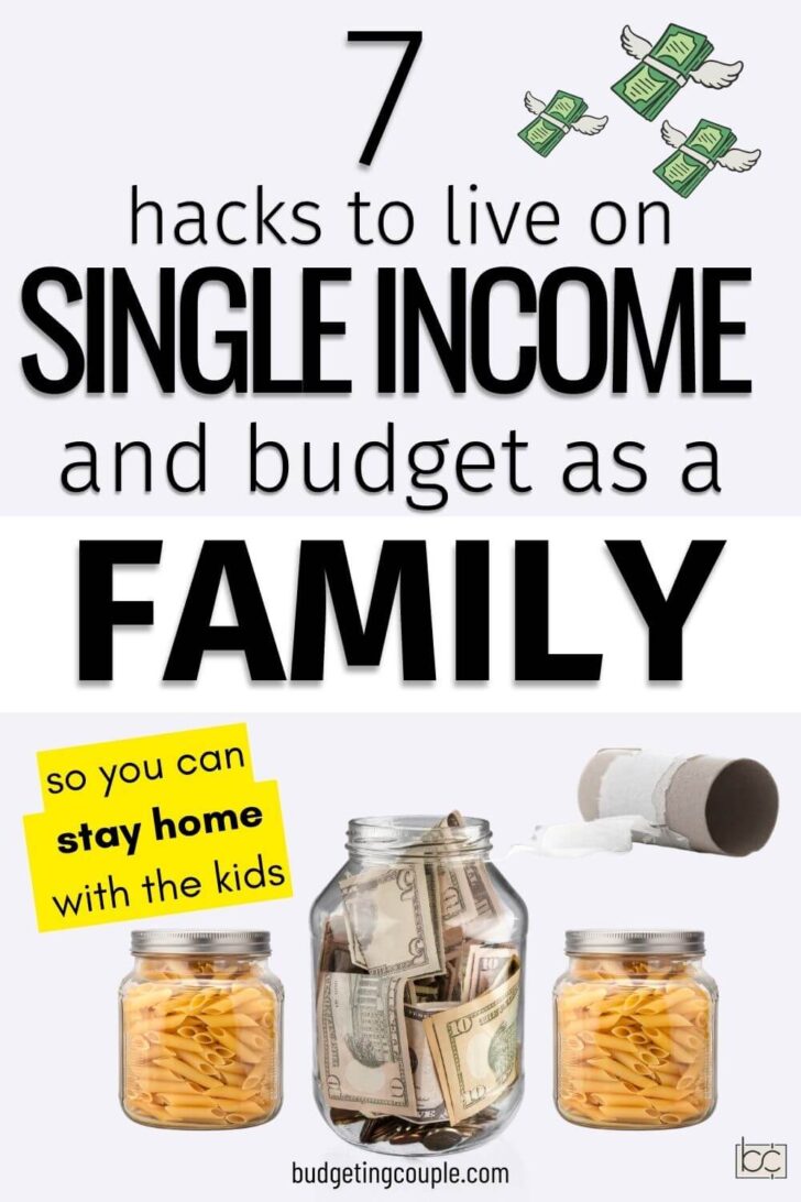 Making a Budget for Beginners! Live Your Life as a One Income Family.