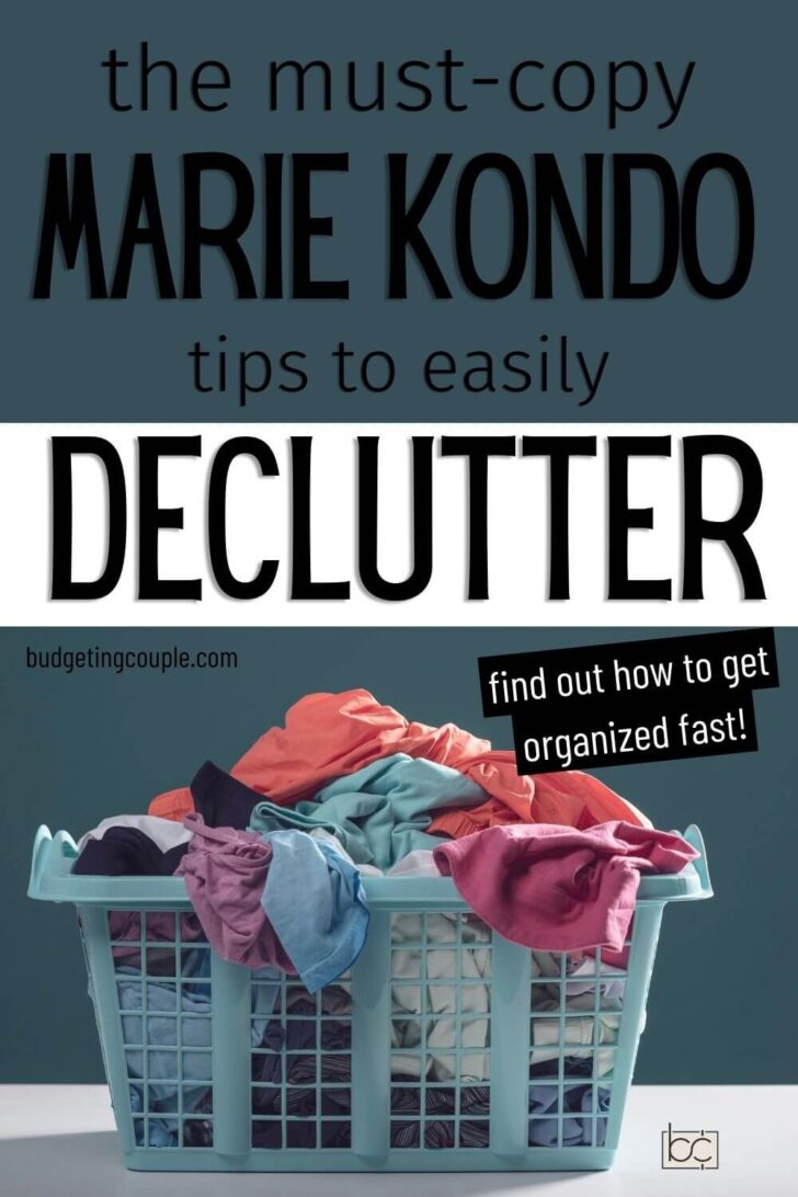 Tidy Home Declutter Tips! Konmari Method Organizing Hacks.