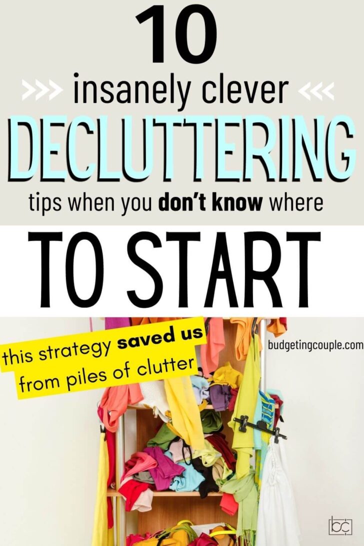 Organizing Ideas for Small Spaces! Home Declutter Ideas.