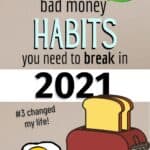 break bad money habits