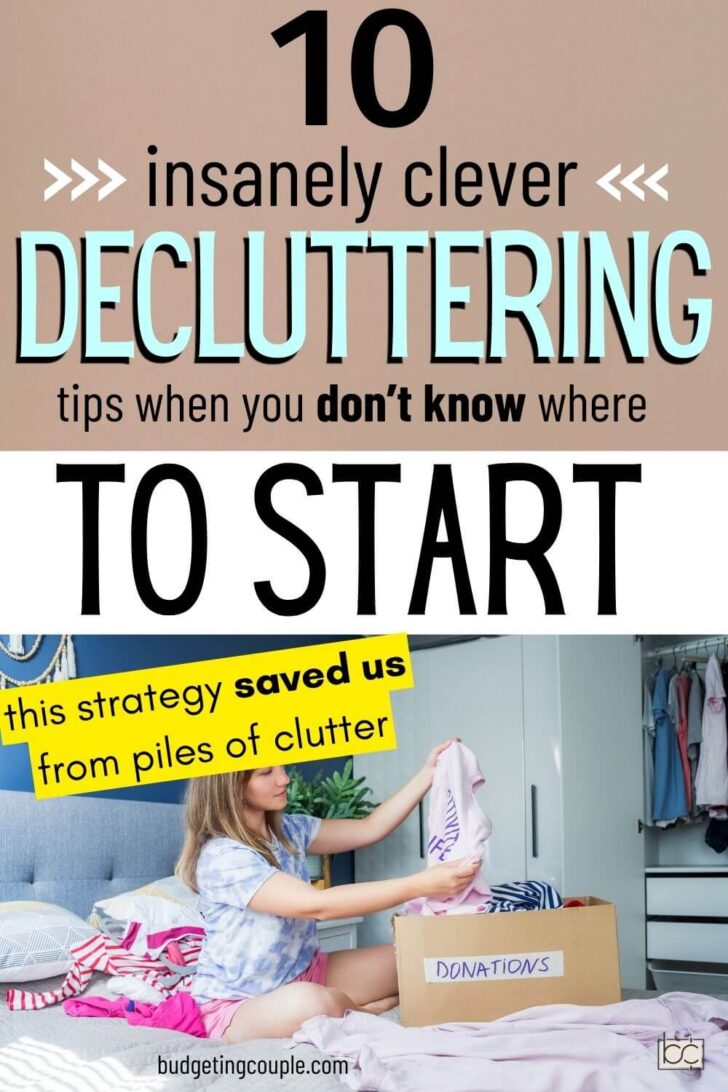 How to Clean and Declutter Your House Fast! House Declutter Plan.