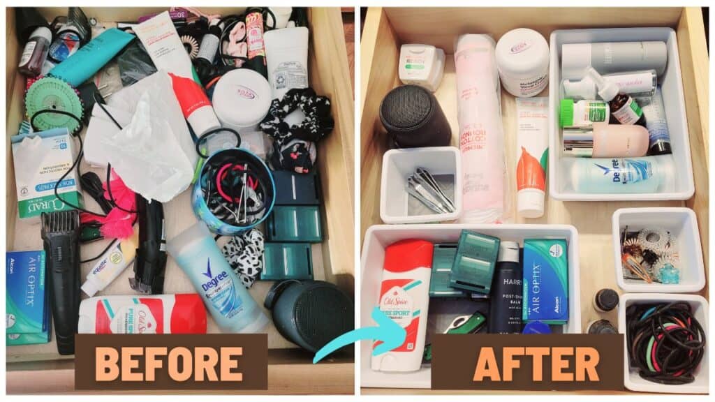 Drawer organization with museum glue  Drawer organizers, Home organization  hacks, Organization hacks