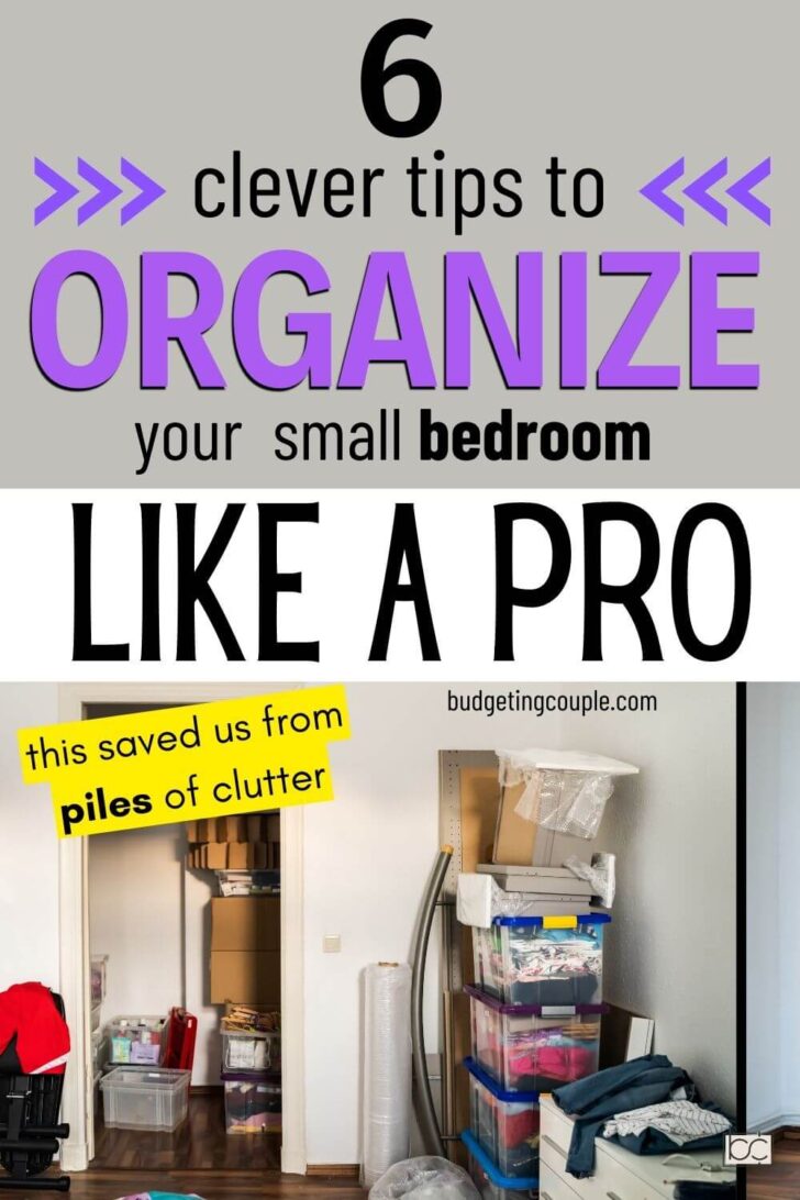 Organizing Hacks for Your Bedroom! Hacks for Decluttering.