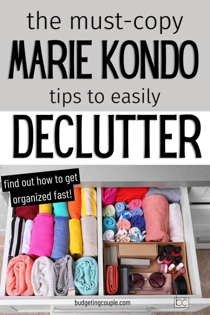 Declutter and Organize Your Home Tips! Marie Kondo Closet Hacks.