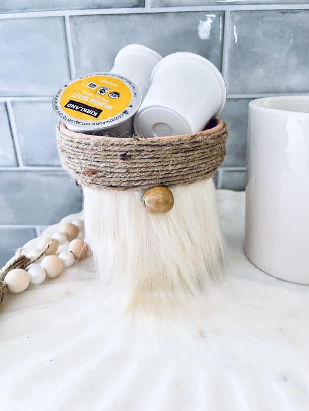 DIY Dollar Tree Flower Pot Gnome (nosew) Budgeting Couple