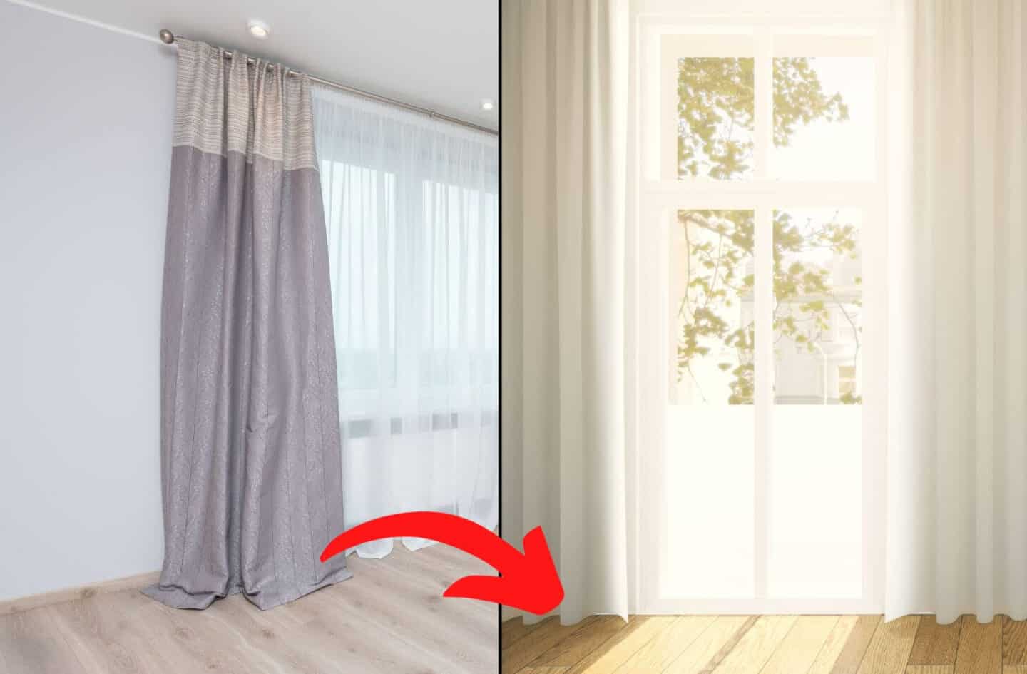 How to Hang Curtains to Make Your Home Look Expensive - Budgeting Couple