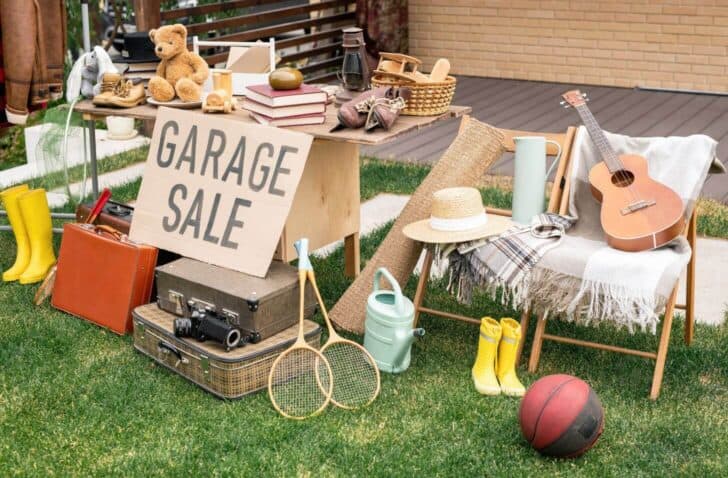 Check out yard sales