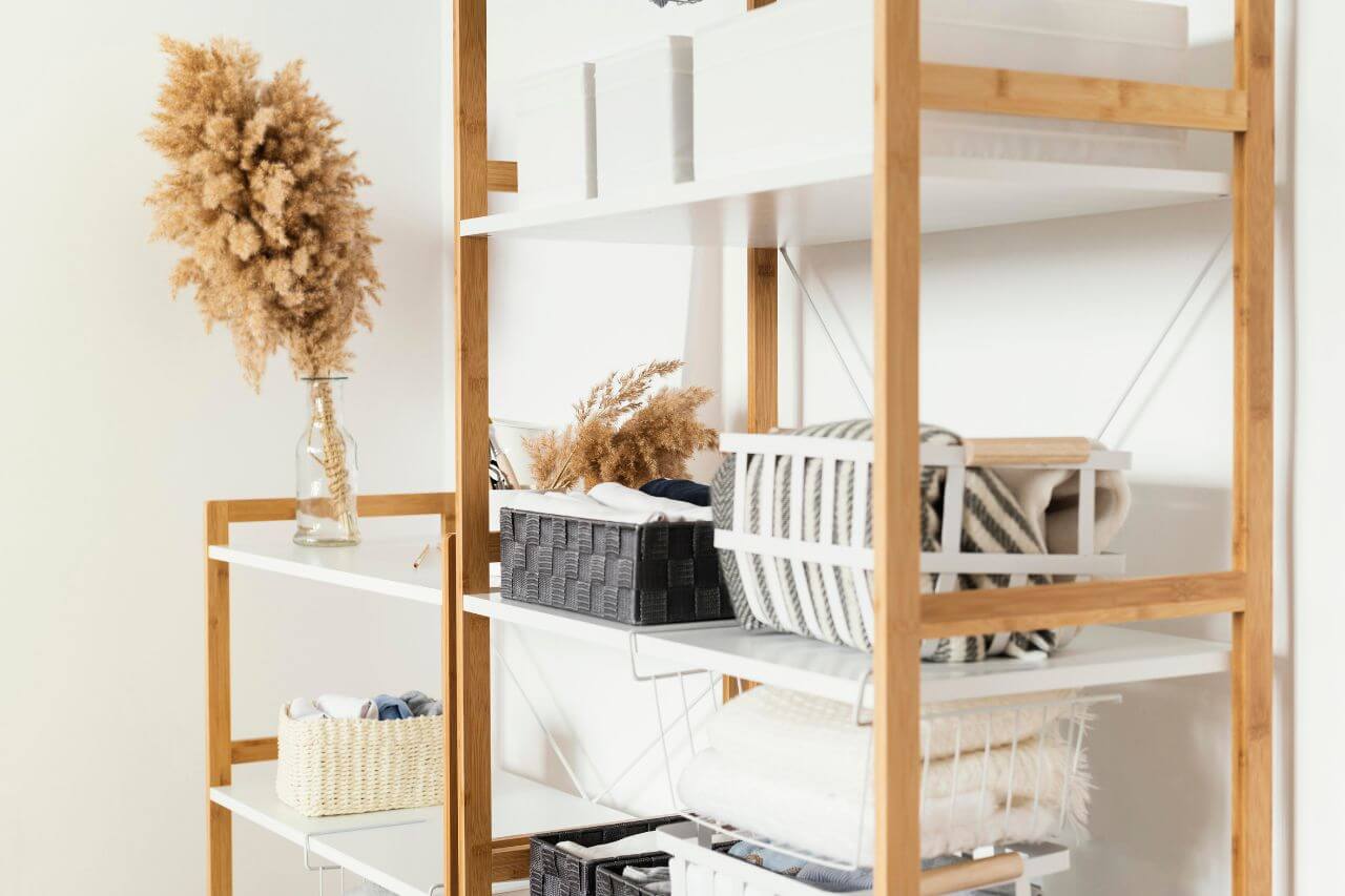 Here's how you can maximize organization in a space with innovative storage solutions.