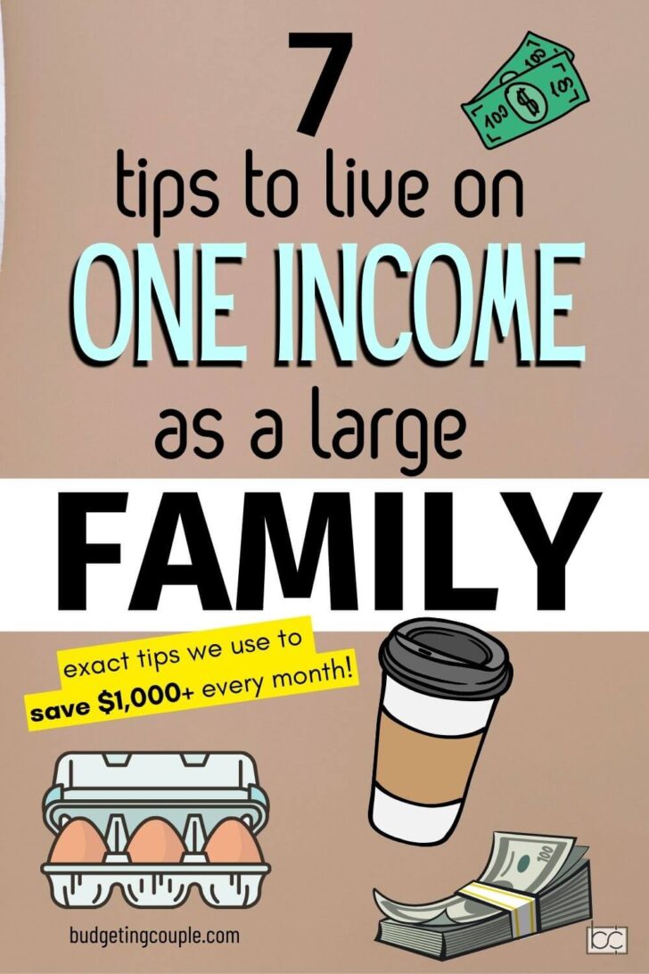 Going to One Income Tips (How to Live on One Income and Never be Poor)