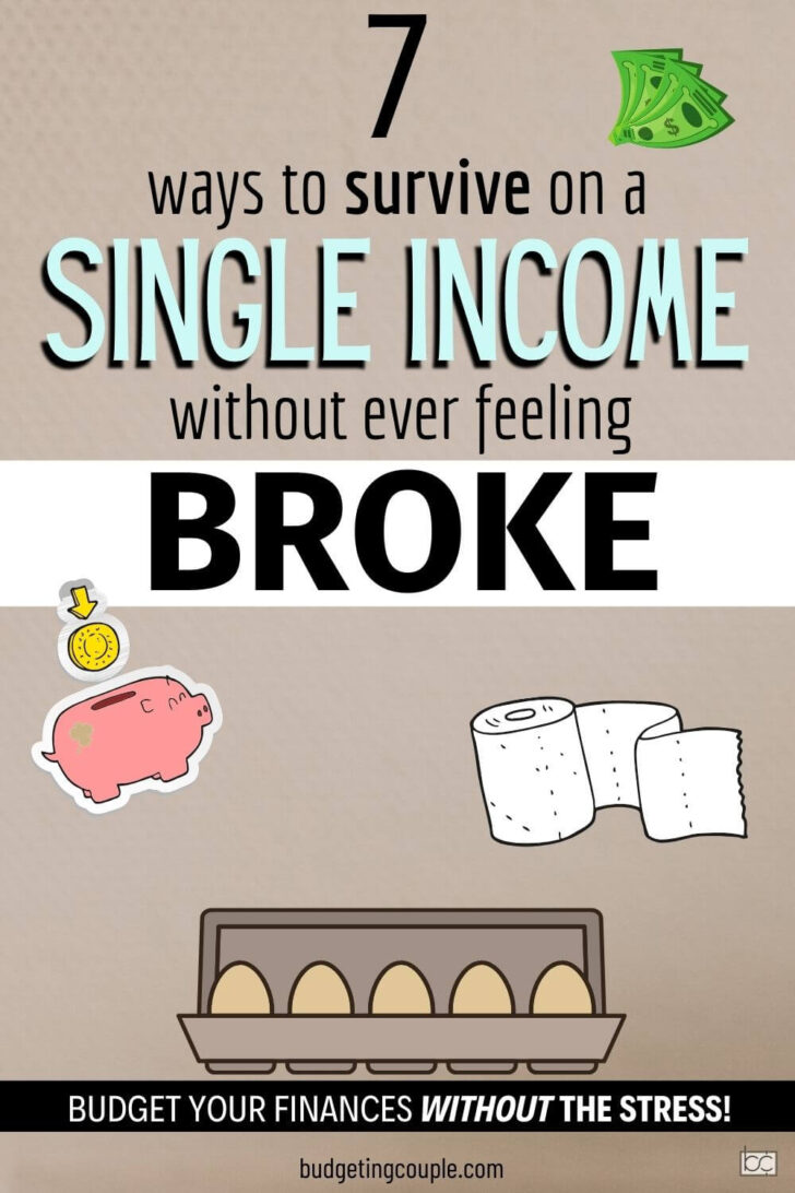 Learn How to Survive on One Income (Tips for Budgeting on One Income)