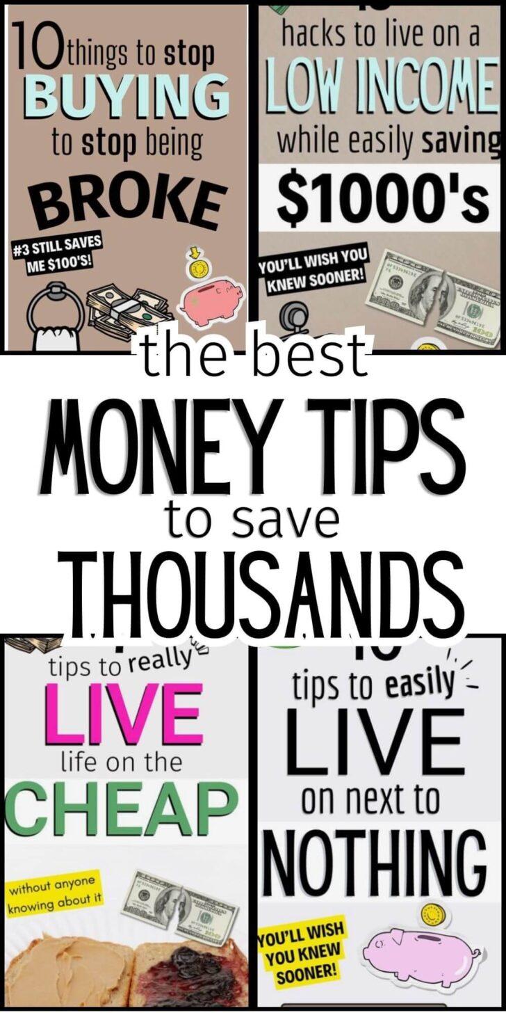 Best Money Saving Tips for Frugal Living! Money Management Tips.
