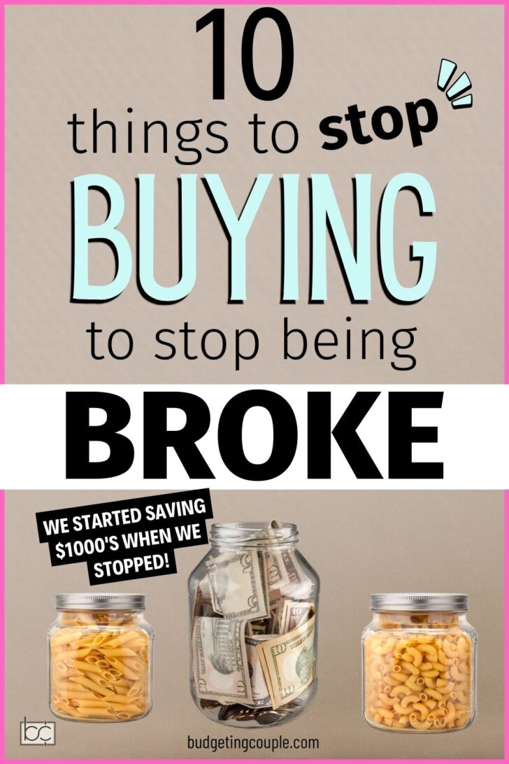 10 Things to Stop Buying to Save Thousands Budgeting Couple
