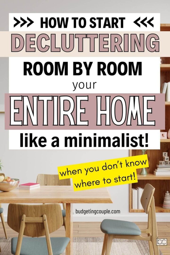 Home Decluttering Ideas How And Where To Start Budgeting Couple