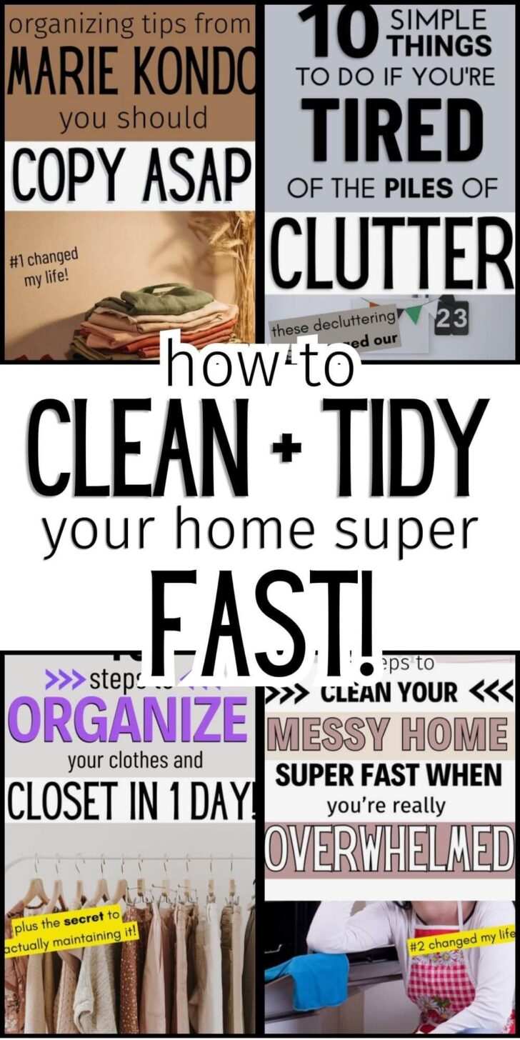 Decluttering Ideas and Organizing Tips! Clean and Declutter House Hacks.