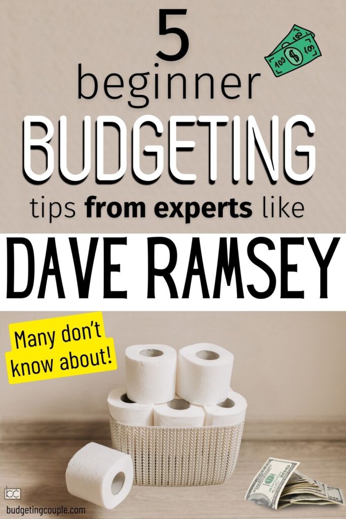 The 5 Best Dave Ramsey Money Saving Tips - Budgeting Couple