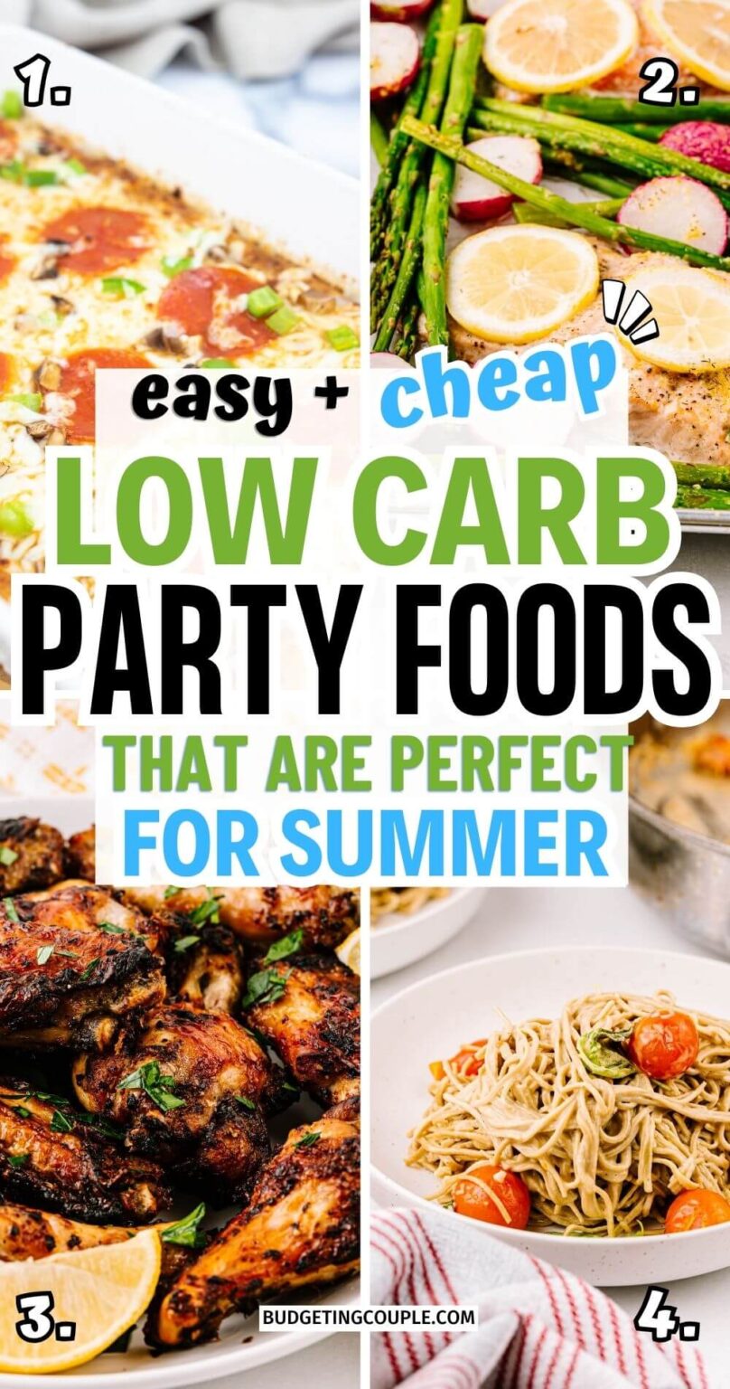 20 Cheap Party Foods for Summer - Budgeting Couple