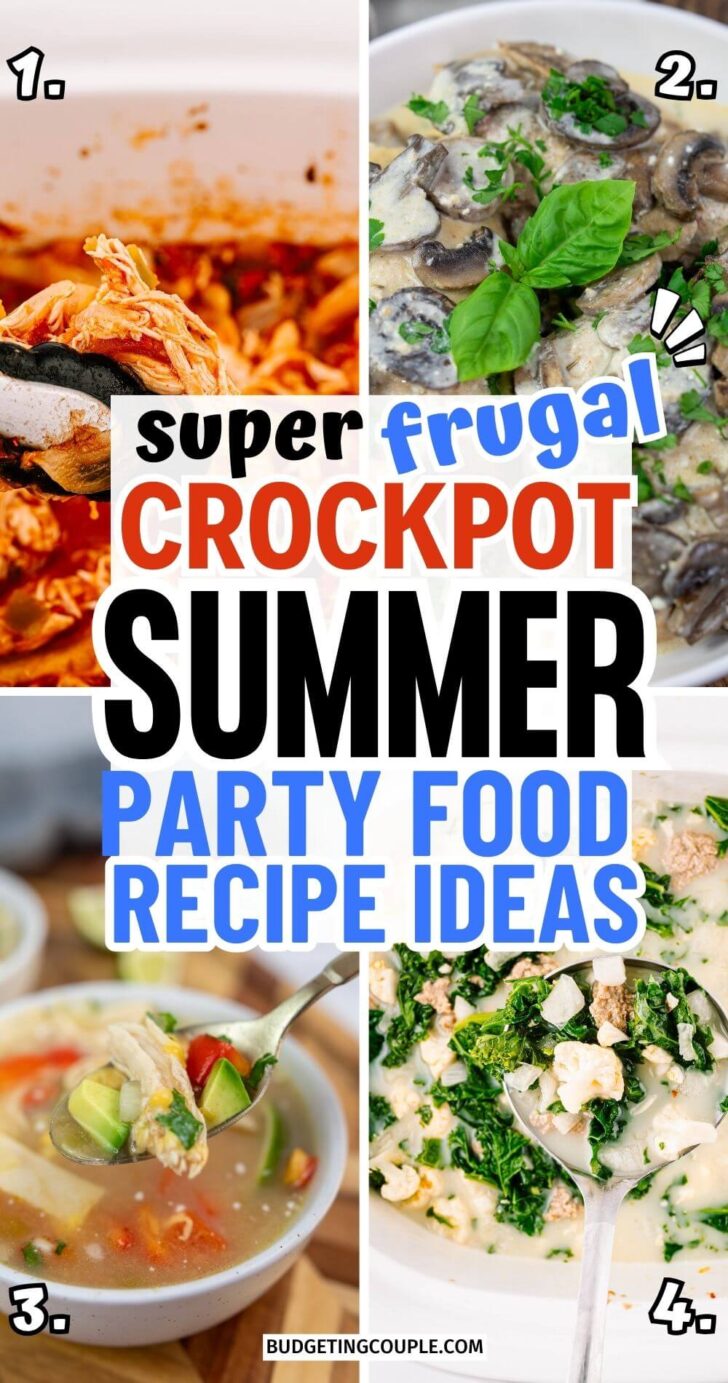 Insanely Delicious Hot Weather Party Food + Potluck Ideas (low carb and keto friendly crockpot recipes)