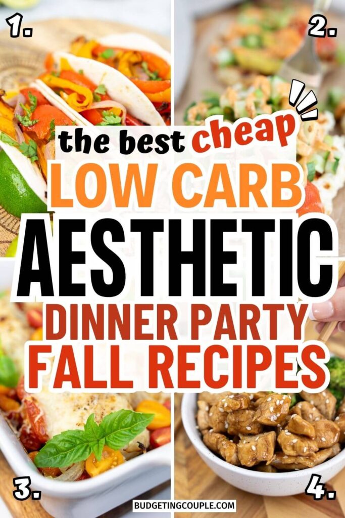 20 Aesthetic Cheap Fall Dinner Party Recipes - Budgeting Couple