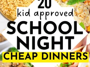 Healthy, Kid Friendly Dinners (Simple Inexpensive Meals for School Nights)