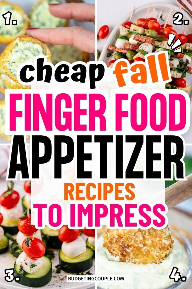 20 Cheap Fall Appetizers - Budgeting Couple