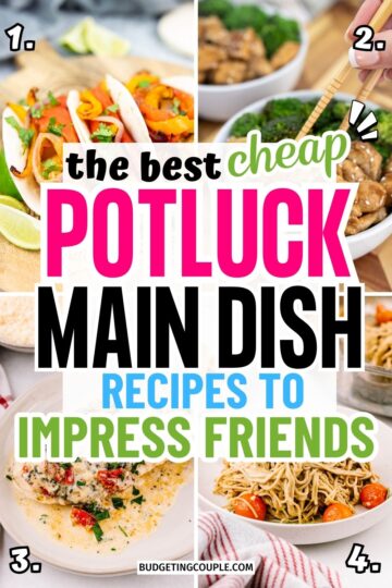 20 Cheap Potluck Dishes - Budgeting Couple