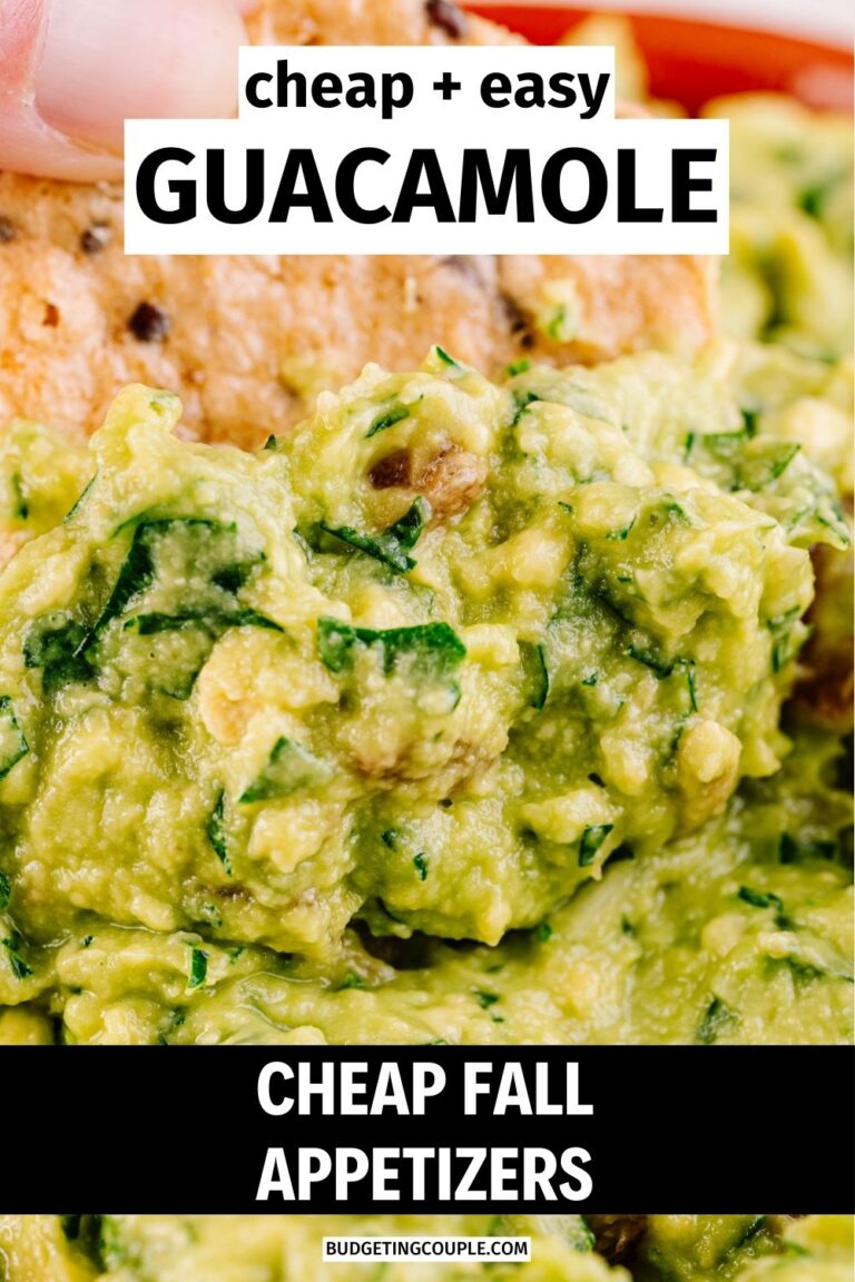 20 Cheap Fall Appetizers - Budgeting Couple