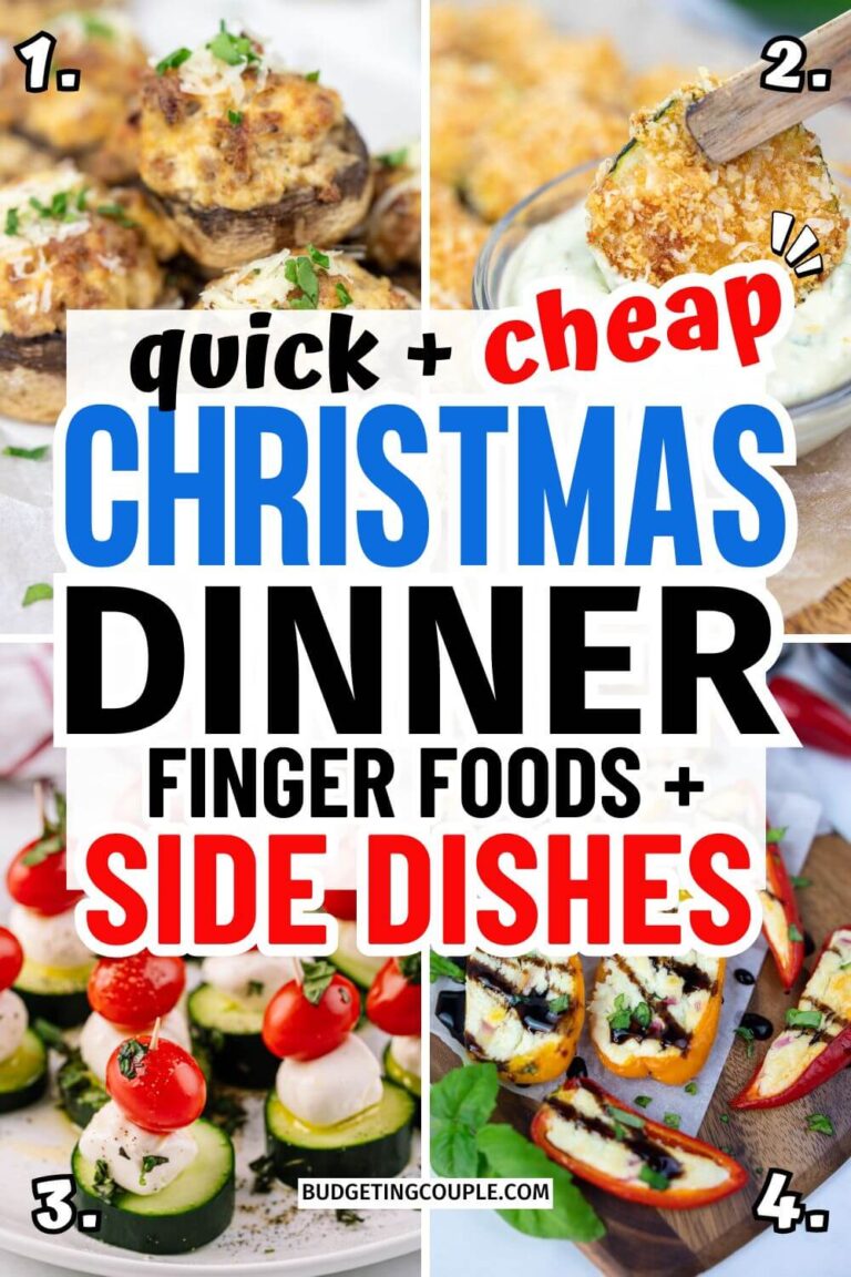 20 Cheap Christmas Dinners - Budgeting Couple