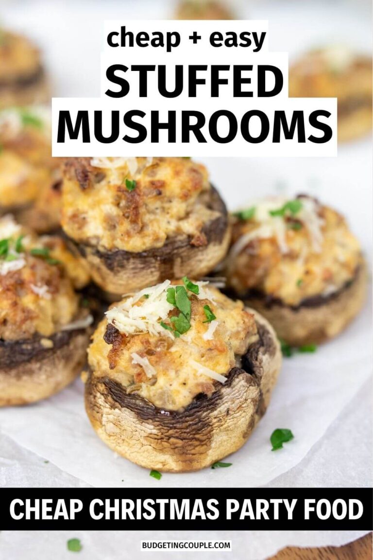 20 Cheap Christmas Party Food - Budgeting Couple