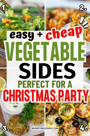 20 Cheap Christmas Side Dishes - Budgeting Couple