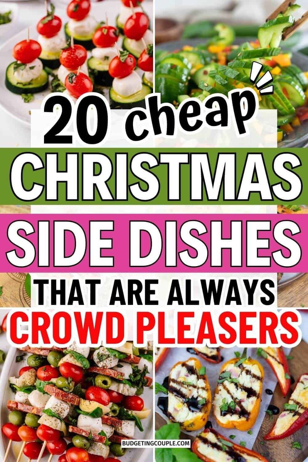 20 Cheap Christmas Side Dishes - Budgeting Couple