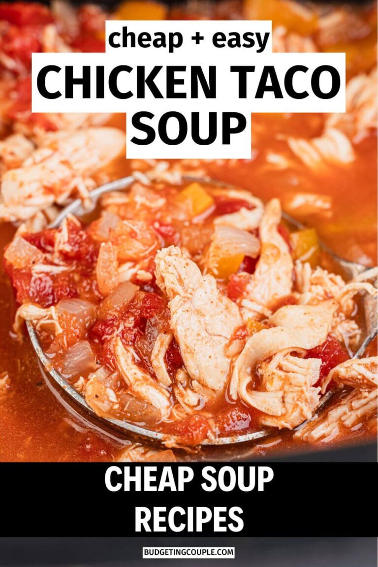 20 Cheap Soup Recipes - Budgeting Couple