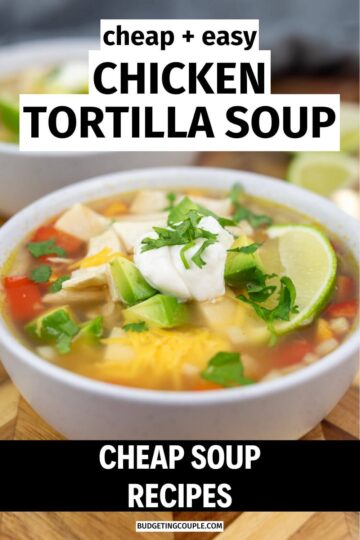 20 Cheap Soup Recipes - Budgeting Couple